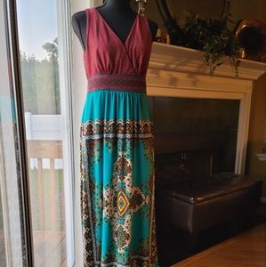 Multi Color Maxi Dress